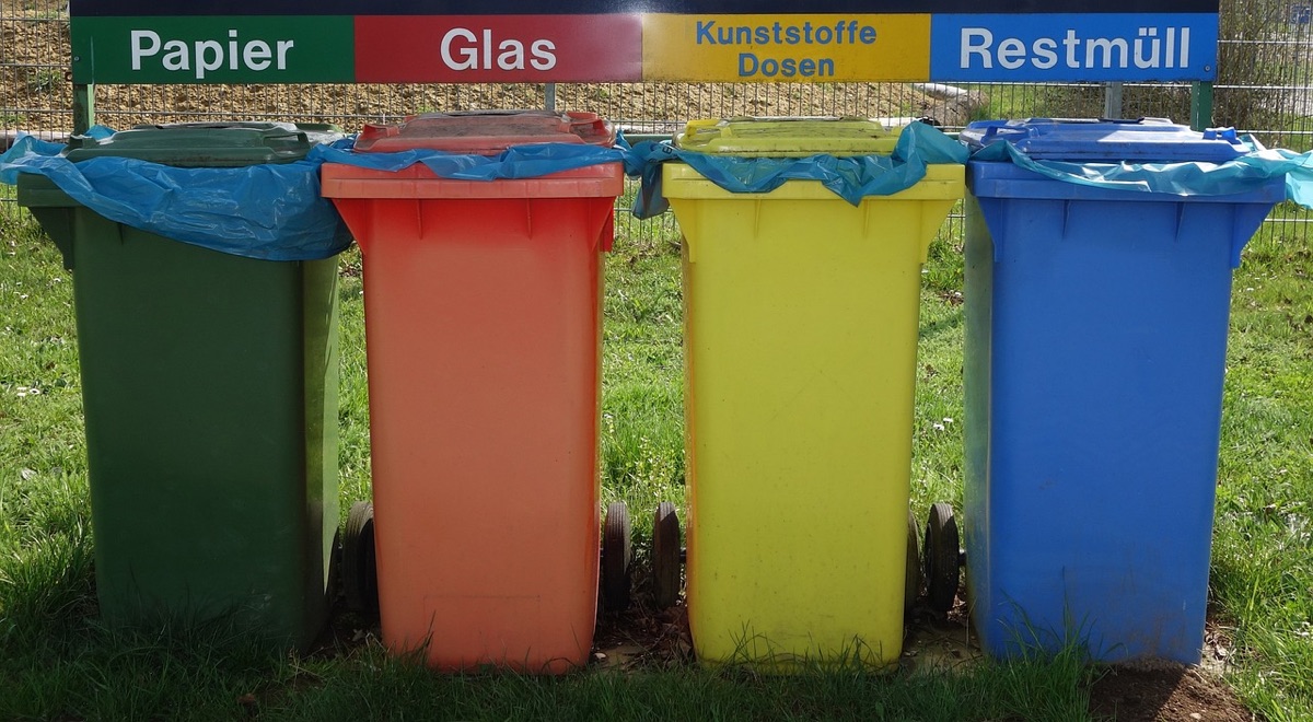 Indonesian river polluted with plastic waste